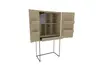 Barschrank 3900 - Lack matt, Goldfarben