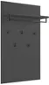Garderobenpaneel - B ca. 69 cm, Anthrazit