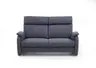 Sofa - 2-Sitzer, Stoff, Anthrazit